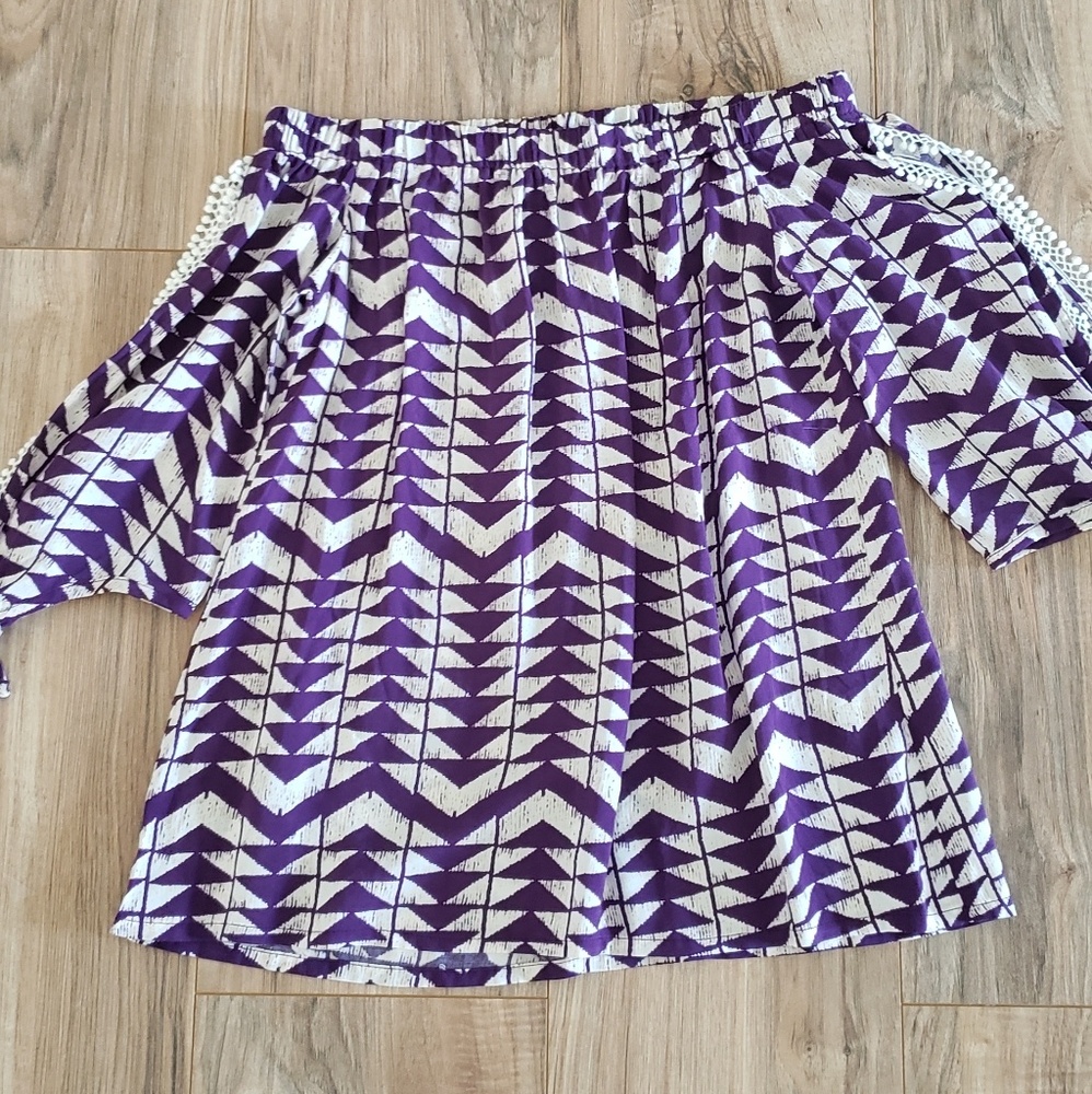 Boho off shoulder Blouse